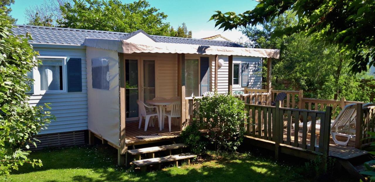 ホテル Camping Le Puits De L'Auture サン・パレ・シュル・メール エクステリア 写真