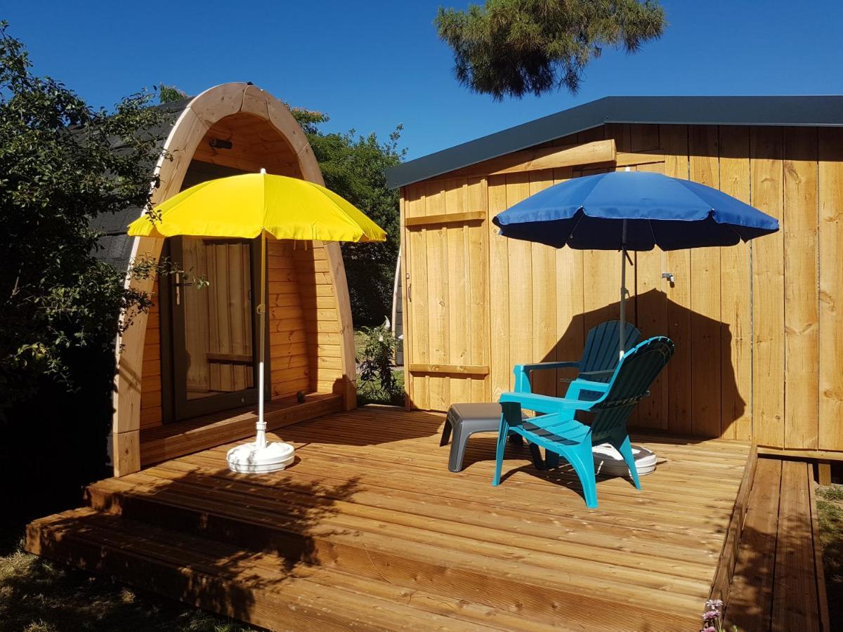 ホテル Camping Le Puits De L'Auture サン・パレ・シュル・メール エクステリア 写真